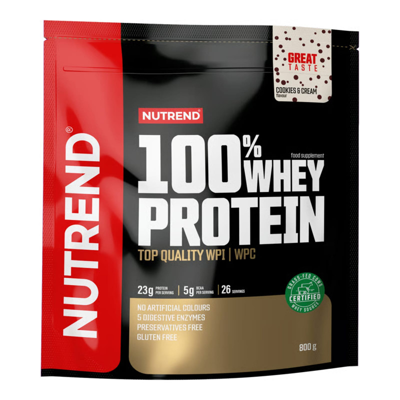 Odżywka Białkowa Nutrend 100% Whey Protein 800g