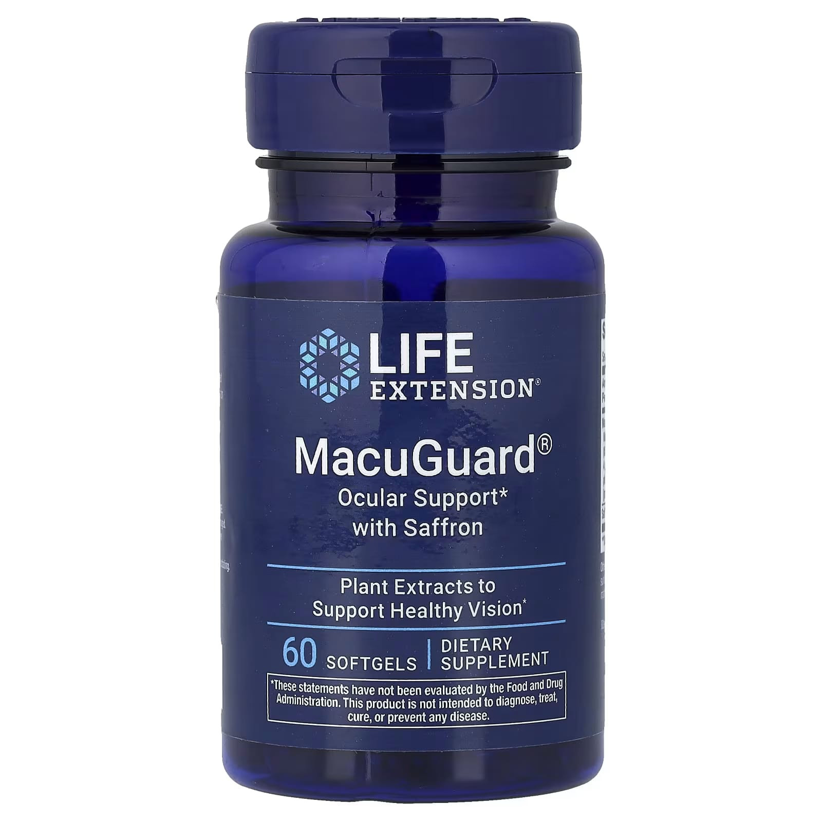 Poprawa Wzroku Life Extension MacuGuard Ocular Saffon&Astaxa 60caps