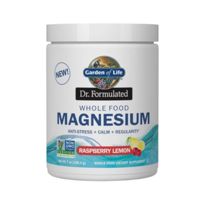 Magnez Garden Of Life Dr.Form Whole Magnesium 197g raspberry lemon