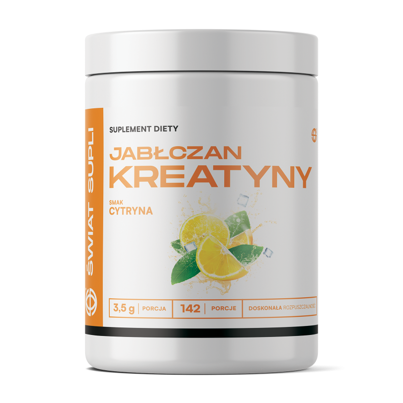 Kreatyna Świat Supli Jabłczan Kreatyny 500g