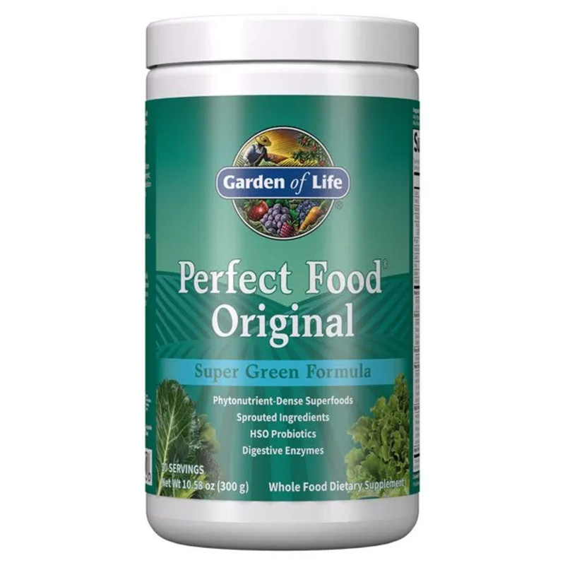 Kompleks Witamin i Minerałów Garden of Life Perfect Food Green Formula 300g