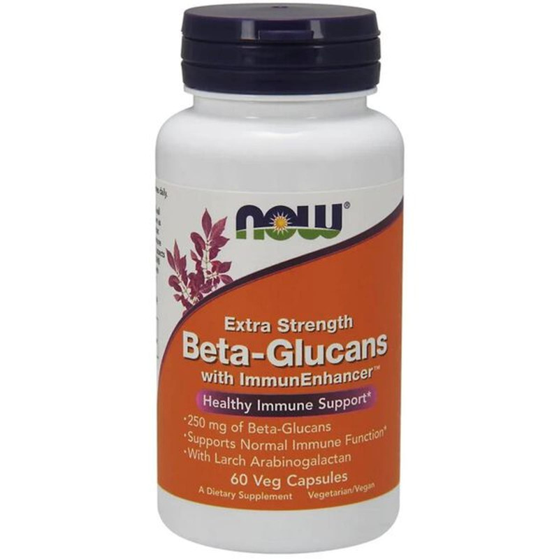 Odporność Now Foods Beta-Glukany z ImmunEnhancer 60 kaps