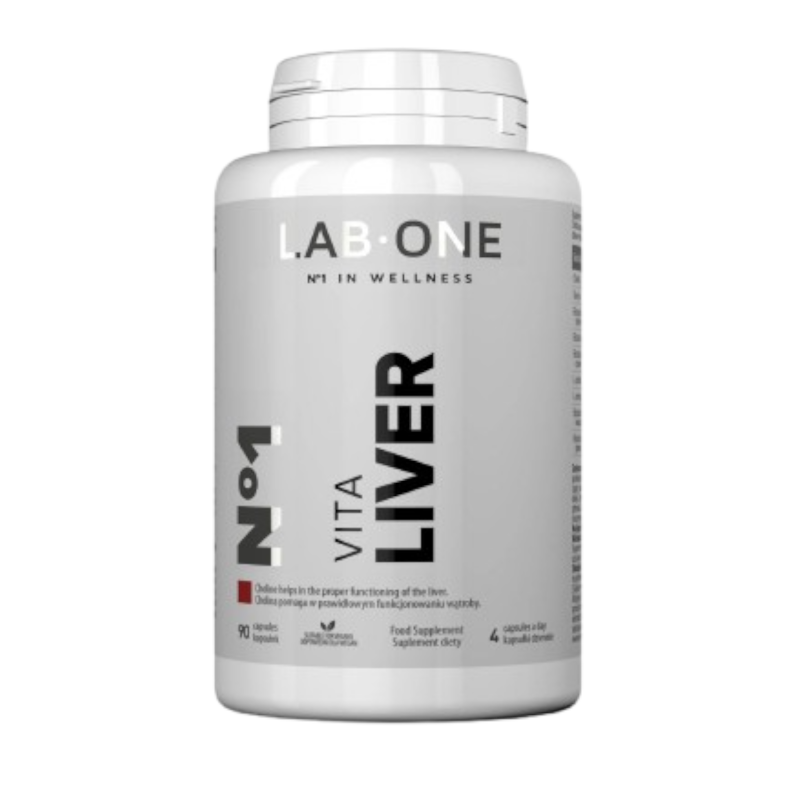 Wsparcie Wątroby Lab One N°1 Vita Liver 90kap