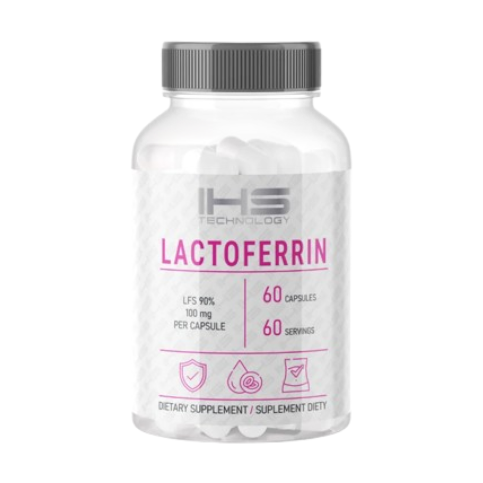 Wsparcie Odporności IHS Lactoferrin 60caps