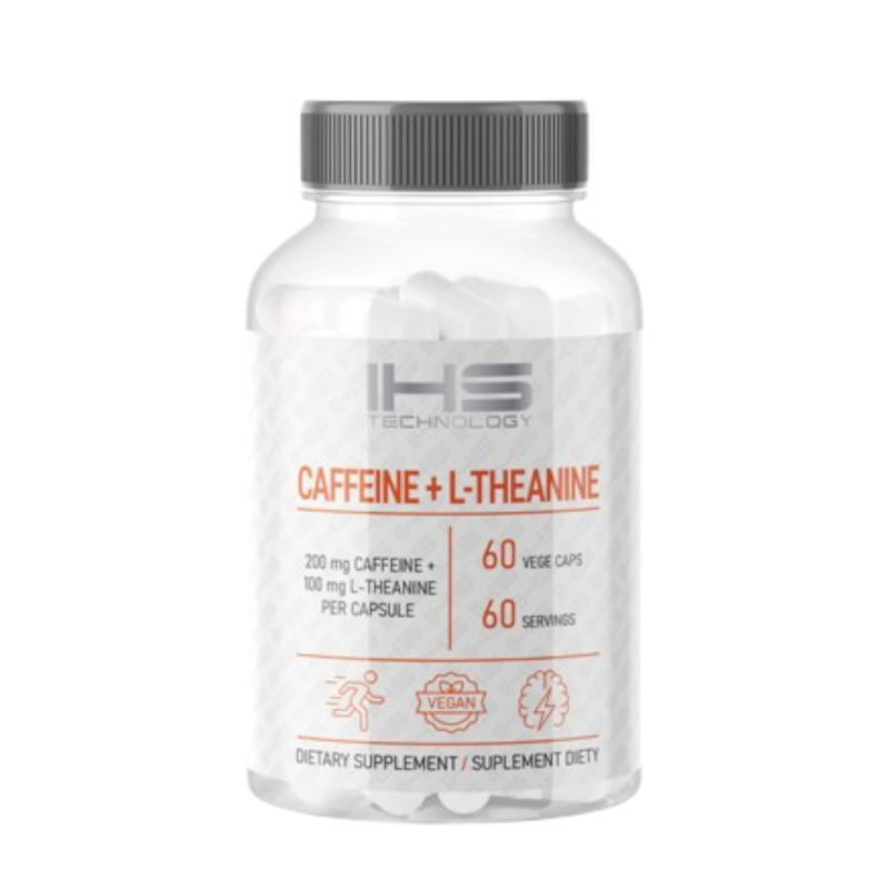 Suplement Przedtreningowy IHS Caffeine + L-Theanine 60vcap