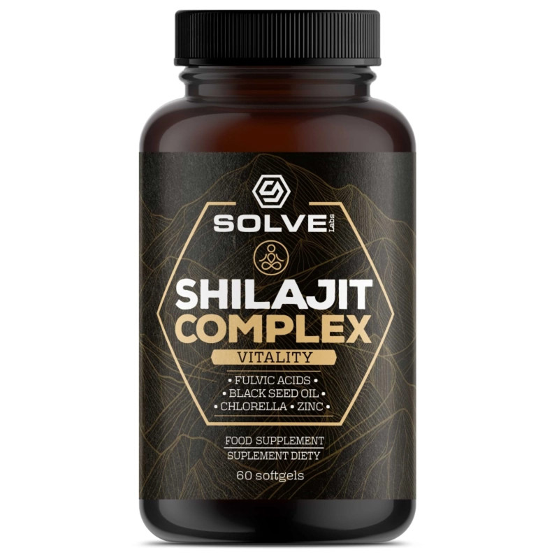 Wsparcie Odporności Solve Labs Shijat Complex 500mg 60soft