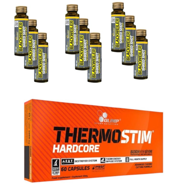 Zestaw Olimp ThermoStim 60kaps + 9x Blackweiler Shot 60ml