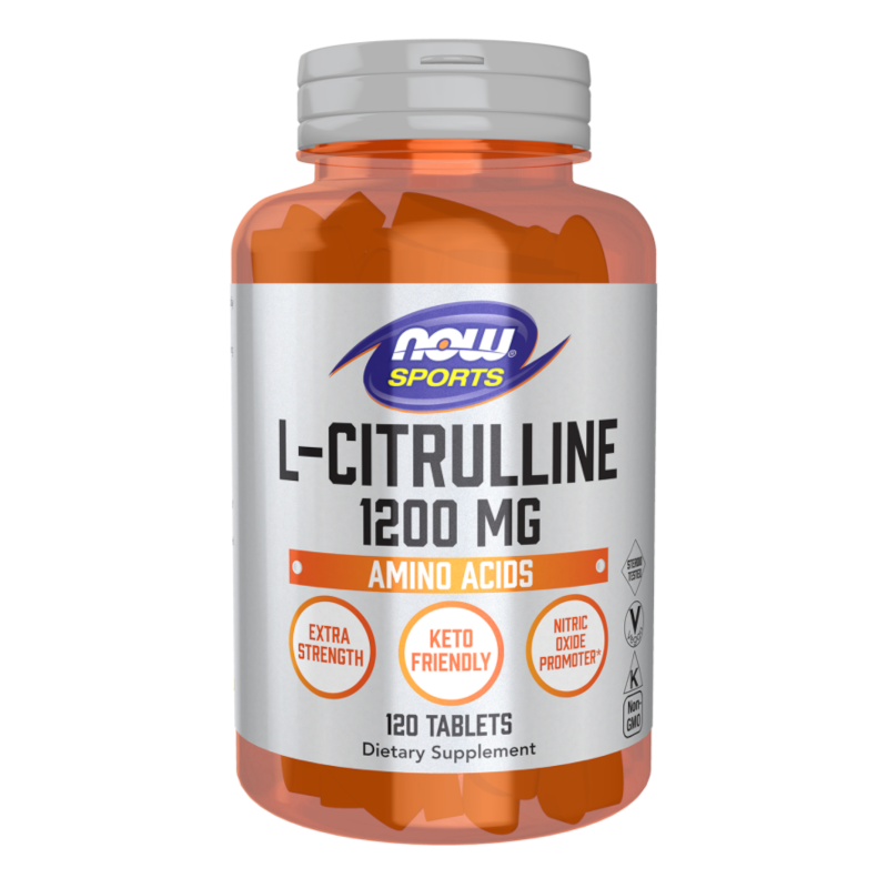 Suplement Pompujący Now Sport L-Cytrulina sport 1200mg 120 tab