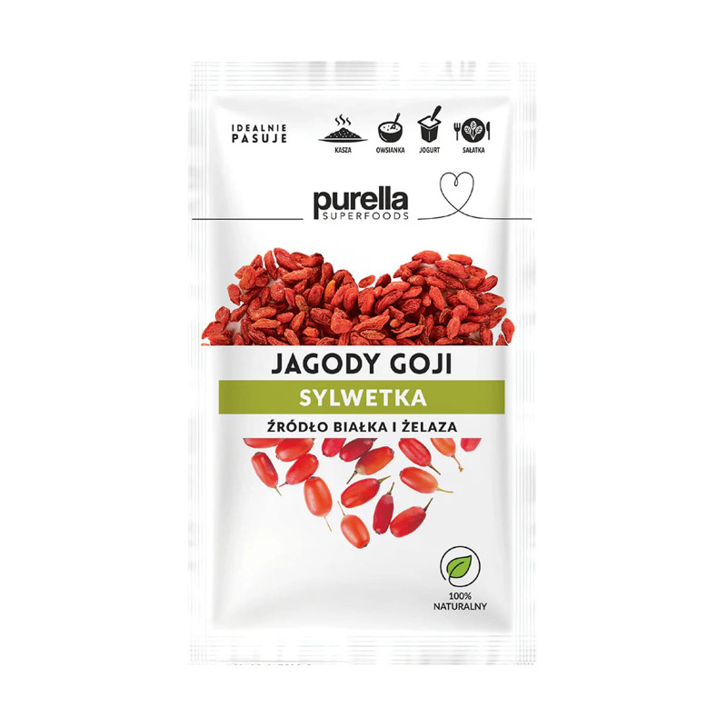 Detoks i Antyoksydanty Purella Jagody Goij 45g