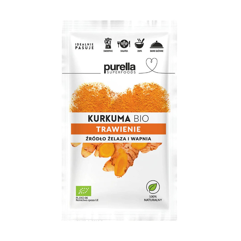Wsparcie Odporności Purella Kurkuma BIO 20g