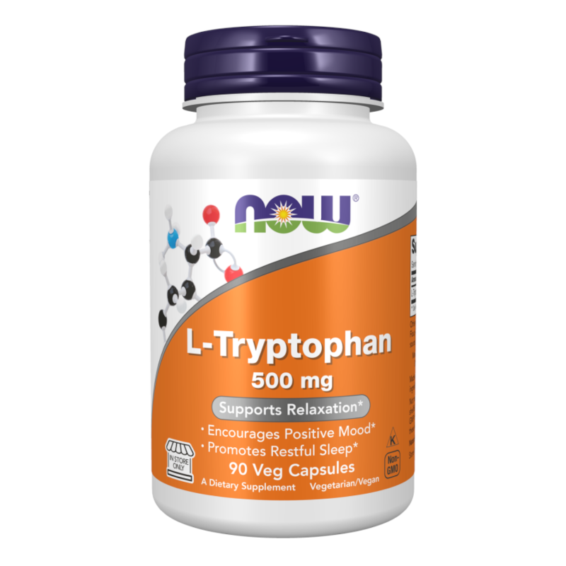 Dobry Sen NOW L-Tryptofan 500mg 90kaps