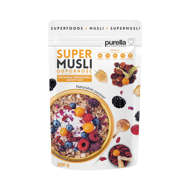 Wsparcie Odporności Purella SuperMusli Odporność 200g
