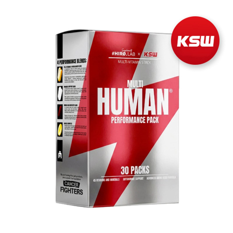 Witaminy i Minerały Hiro Lab Multi Human Performance Pak KSW 30packs