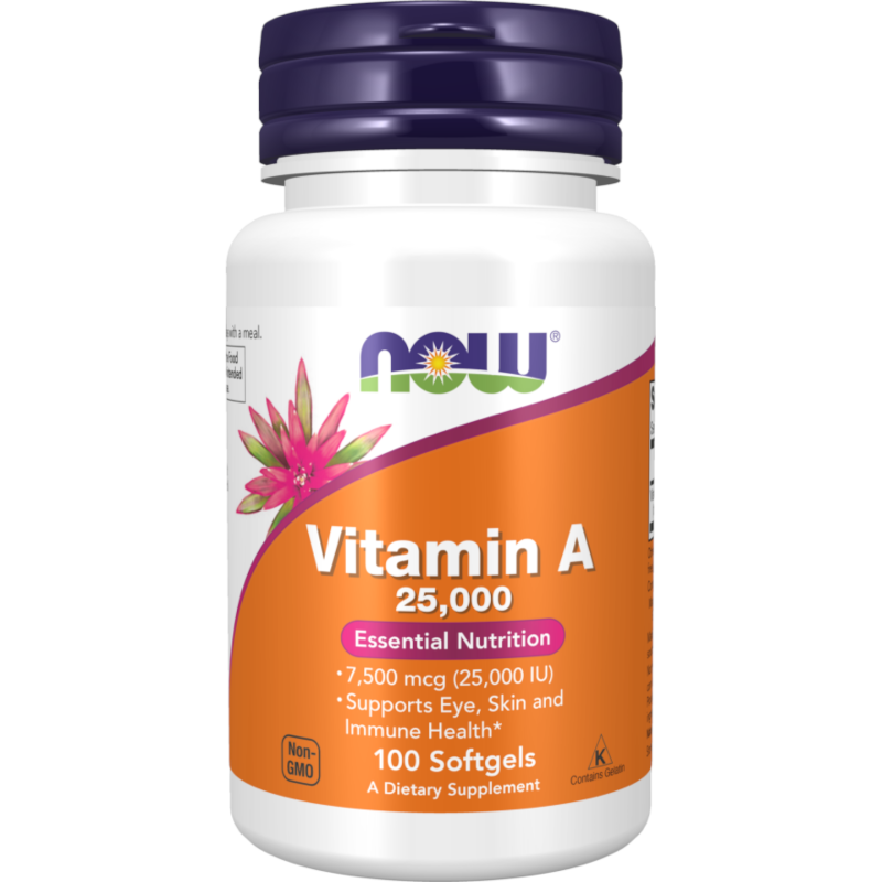 Witamina A Now Foods Witamina A 25000 j.m. 250 kaps