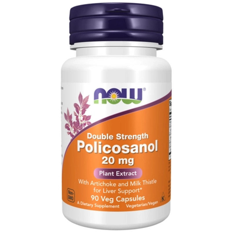 Serce i Układ Krążenia Now Foods Polikosanol 20mg 90kaps