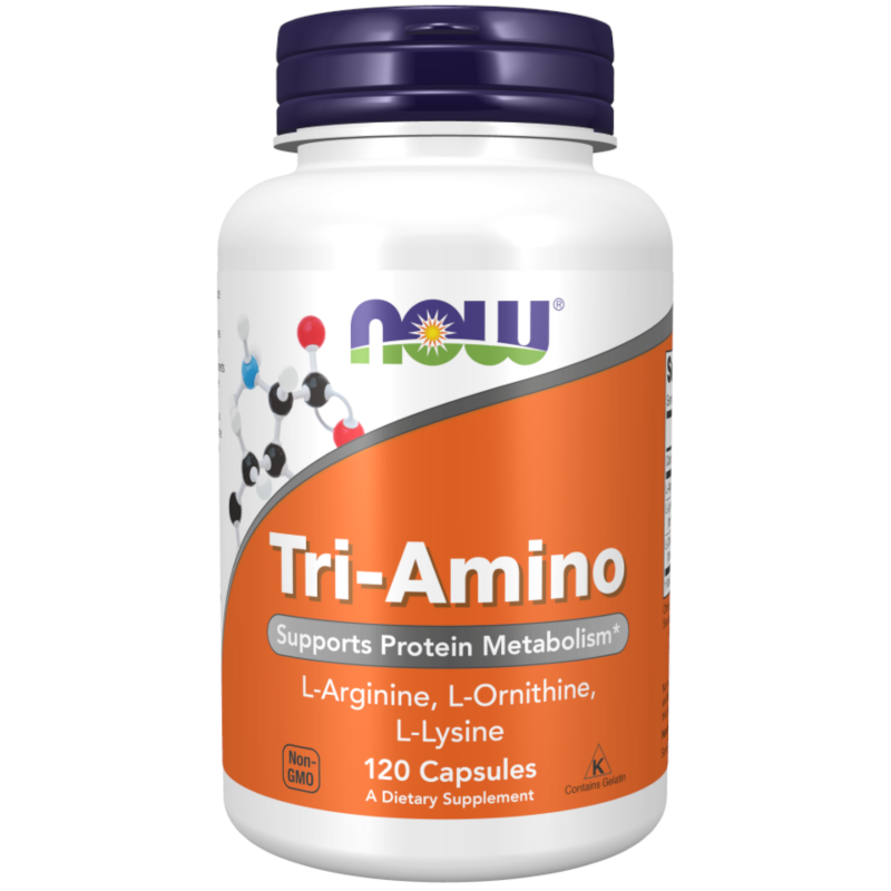 Aminokwasy Mieszanka Now Foods TRI-AMINO 120 kaps