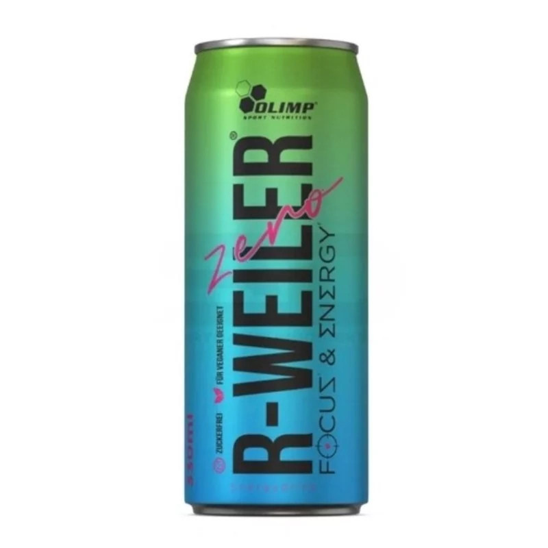 Napój Energetyczny Bez Cukru Olimp R-Weiler Focus Drink Zero Energy 330ml Napój Energetyczny Bez Cukru Olimp R-Weiler Focus Drink Zero Energy 330ml