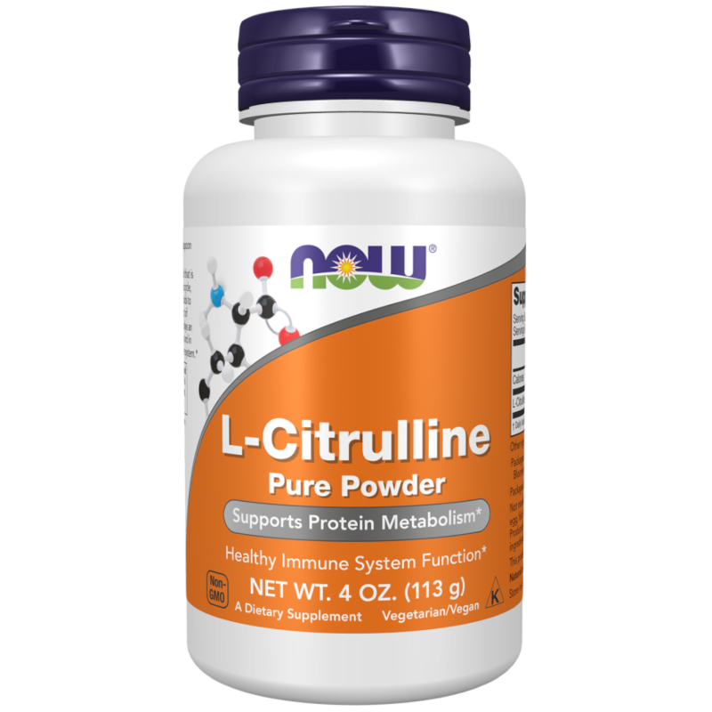 Aminokwasy Cytrulina Now Foods L-Cytrulina proszek 113g