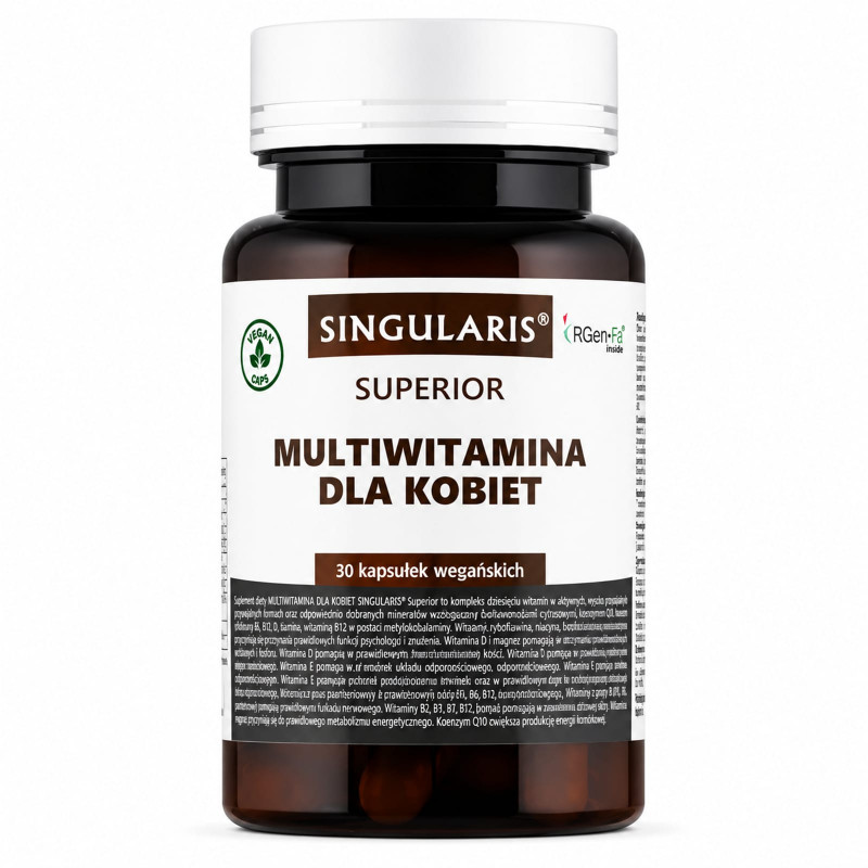 Witaminy i Minerały dla Kobiet Singularis Superior Multiwitamina dla Kobiet 30 kapsułek