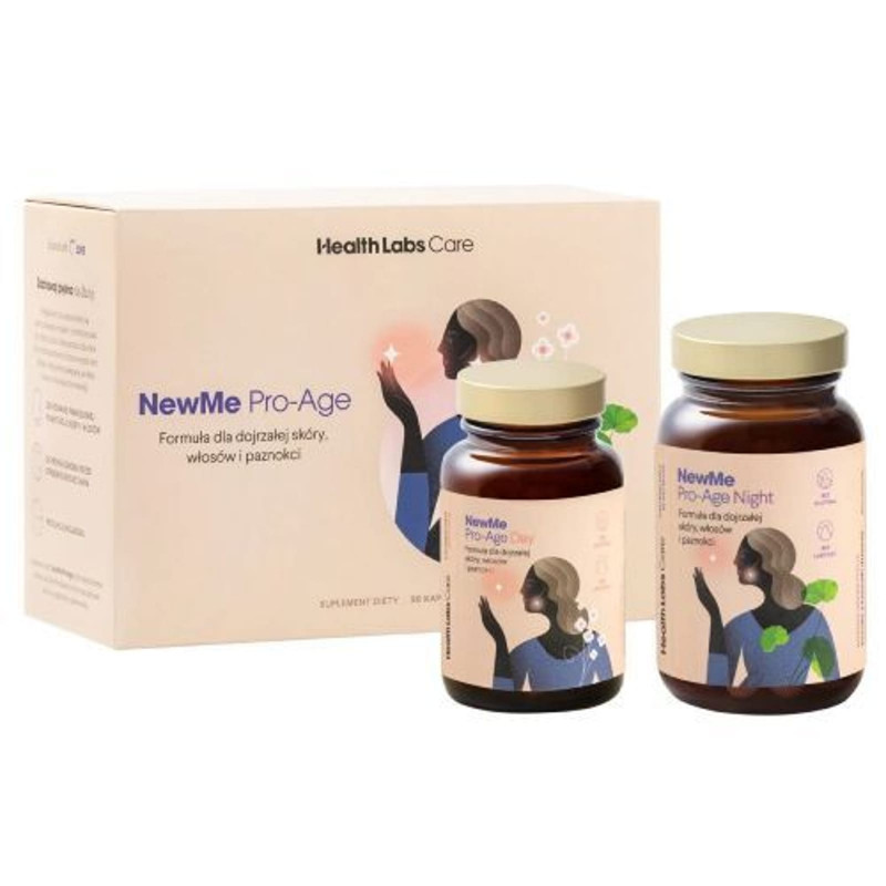 Zdrowie Skóra i Włosy Health Labs Care NewMe Pro-Age 90 kapsułek