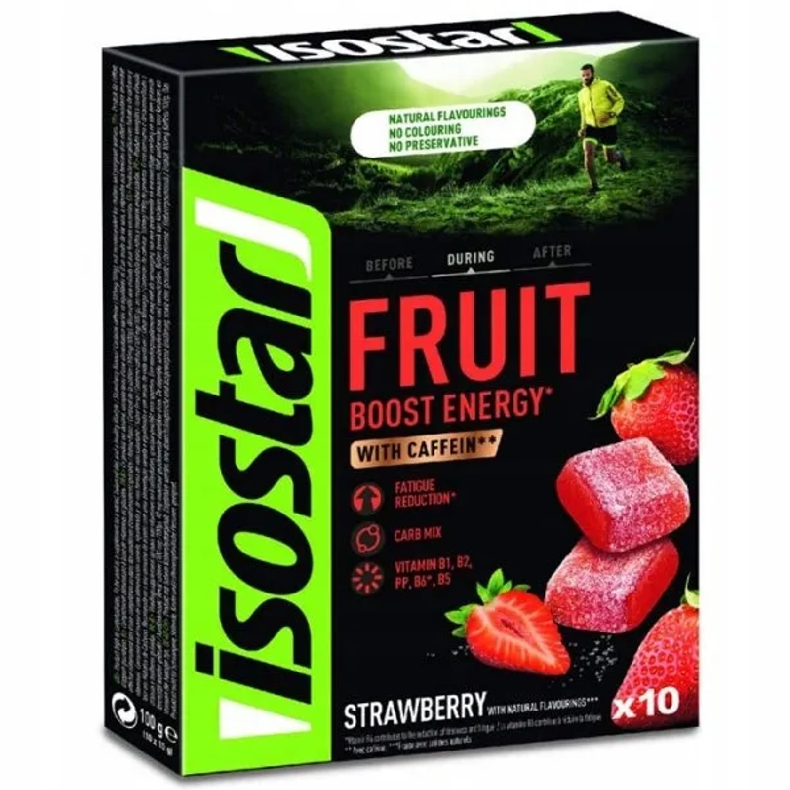 Suplement Energetyczny ISOSTAR Energy Fruit Boost galaretki energetyczne 10 sztuk