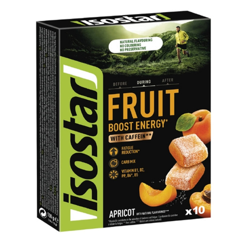 Suplement Energetyczny ISOSTAR Energy Fruit Boost galaretki energetyczne 10 sztuk