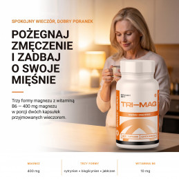 Tri-Mag Świat Supli – Pożegnaj zmęczenie i zadbaj o swoje mięśnie.