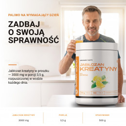 Jabłczan Kreatyny Świat Supli – Zadbaj o swoją sprawność.
