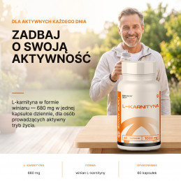 L-Karnityna Świat Supli – Zadbaj o swoją aktywność.