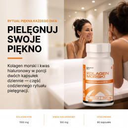 Kolagen morski z kwasem hialuronowym Świat Supli – Pielęgnuj swoje piękno.