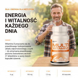 Multiwitamina dla mężczyzn Świat Supli – Energia i witalność każdego dnia.