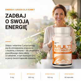 Multiwitamina dla kobiet Świat Supli – Zadbaj o swoją energię.