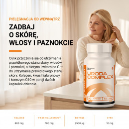 Uroda Complex Świat Supli – Zadbaj o skórę, włosy i paznokcie.