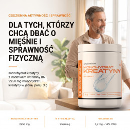 Monohydrat Kreatyny Świat Supli – Dla tych, którzy chcą dbać o mięśnie i sprawność fizyczną.