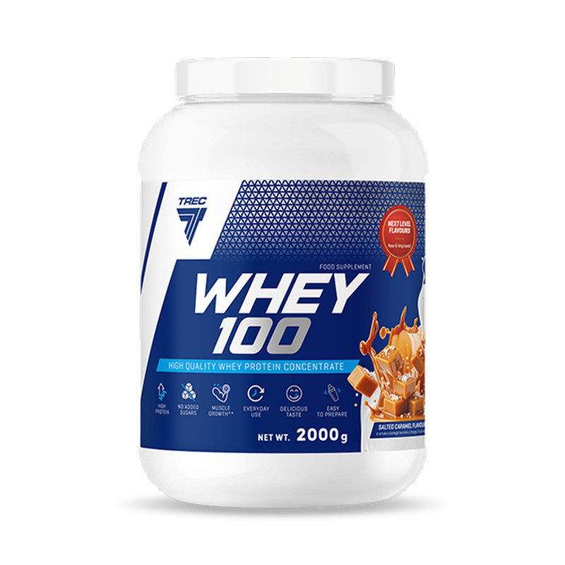 Trec Nutrition Whey 100 2000g 2000g - Odżywka Białkowa