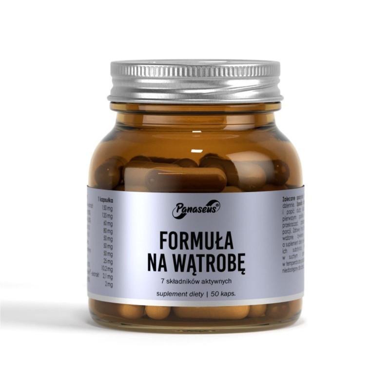Panaseus Formuła na wątrobę 50 kaps