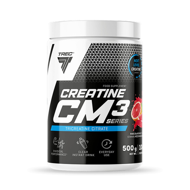 Trec Nutrition TREC CM3 500g - cytrynian kreatyny