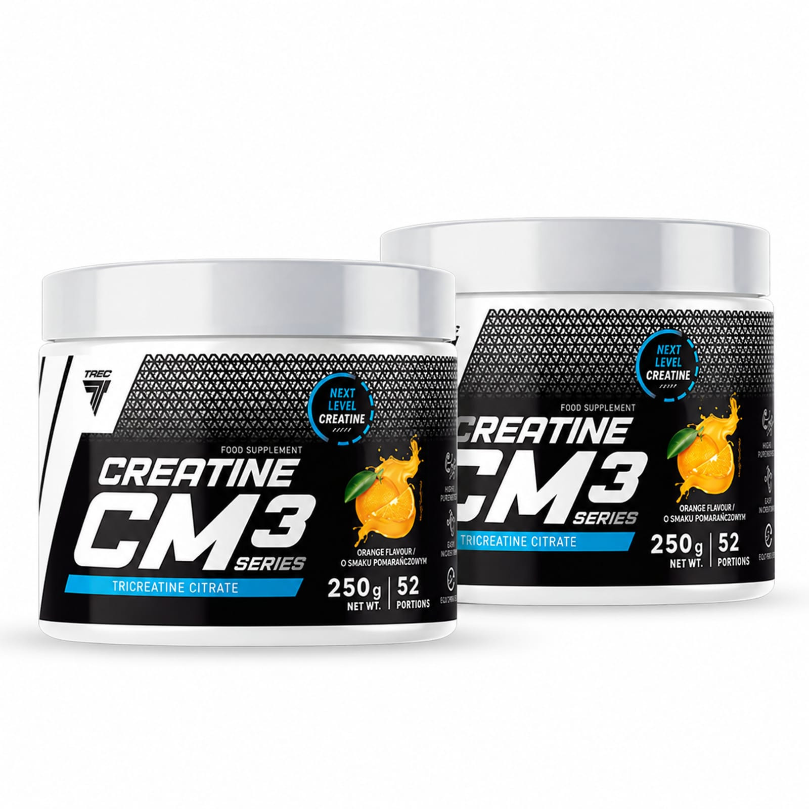 Wielopak 2x Trec Nutrition CM3 250g - cytrynian kreatyny