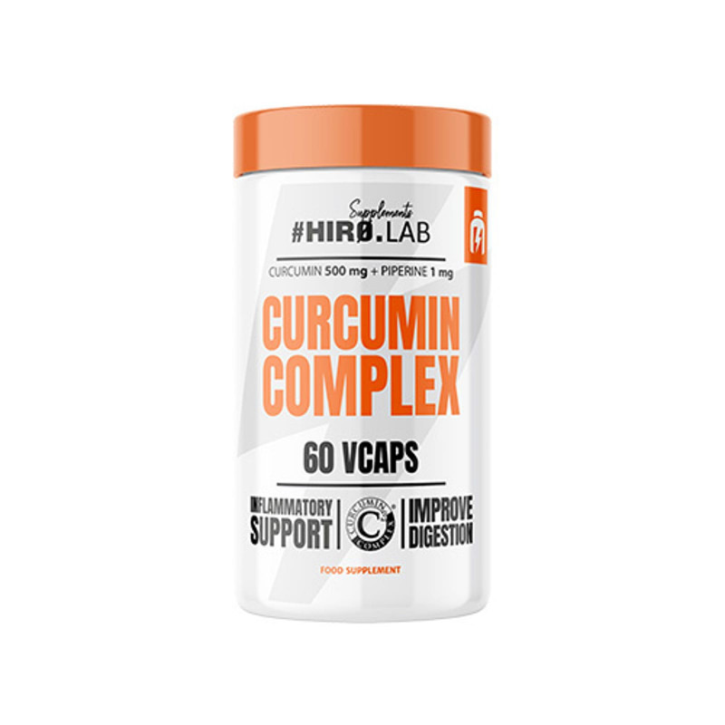 Hiro Lab Curcumin Complex 60vcaps - kurkumina z piperyną