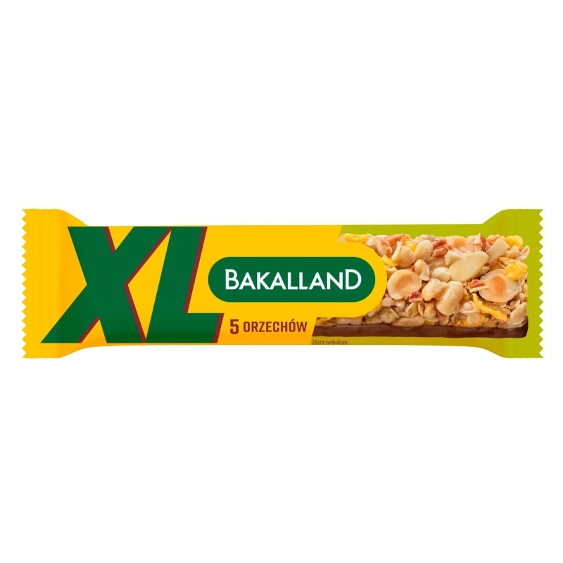 Bakalland Baton 5 Orzechów XL 55g