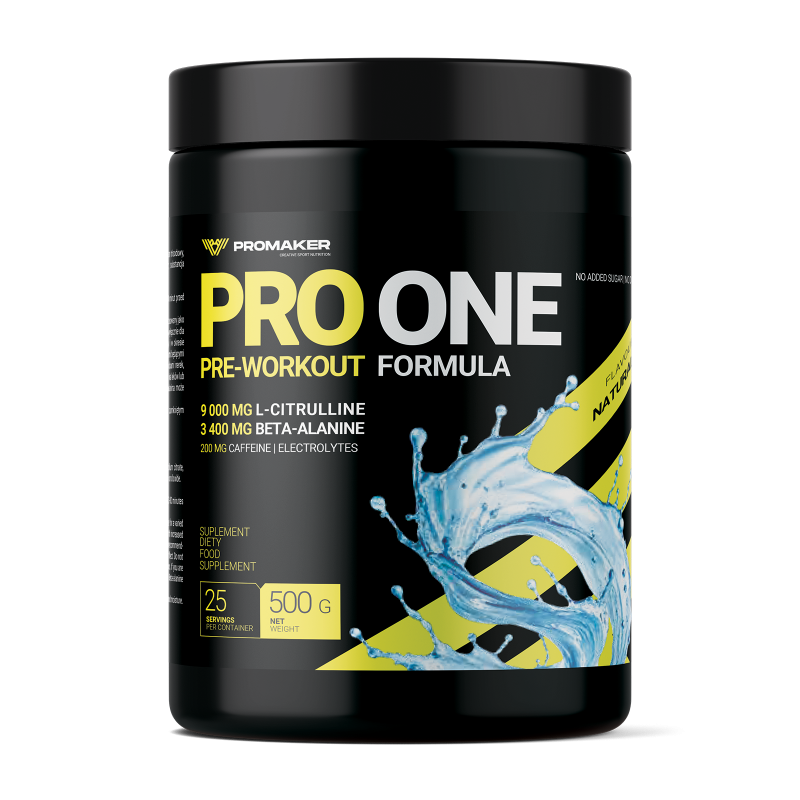 Promaker PRO ONE 500g Natural - Przedtreningówka