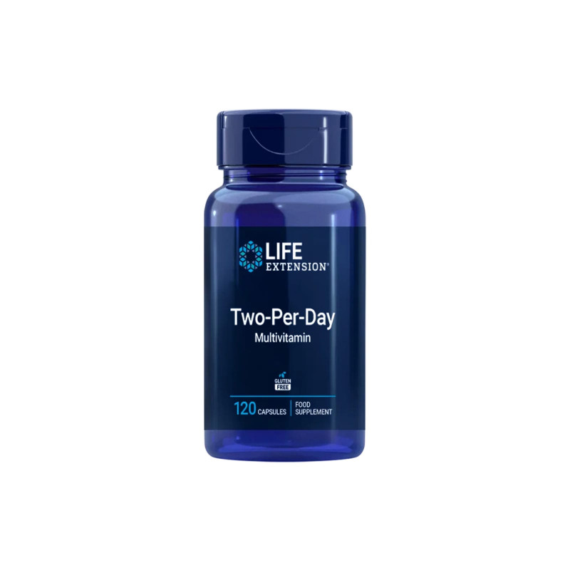 Life Extension Two-Per-Day Capsules 120 kaps - Multiwitamina i mieszanka minerałów