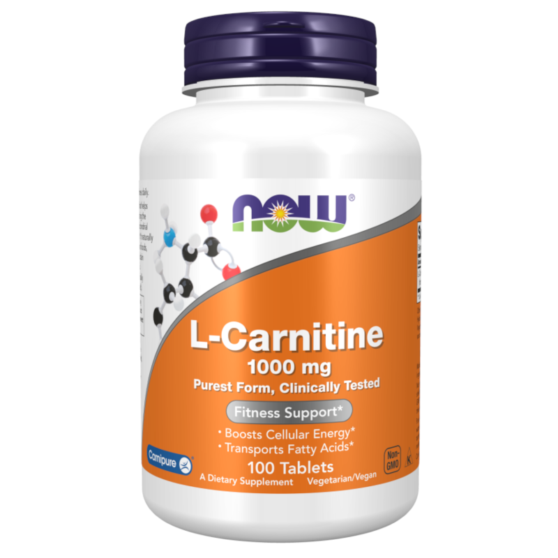 Now Foods L-Carnitine 1000mg 100tab