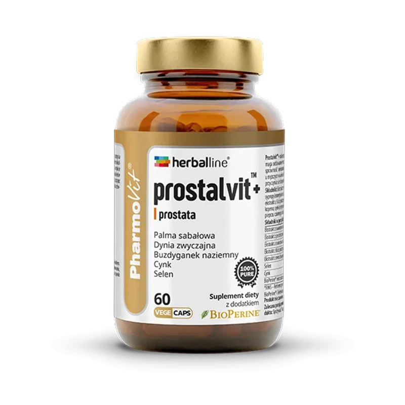 Pharmovit Prostalvit+ 60 kaps - suplement na prostatę