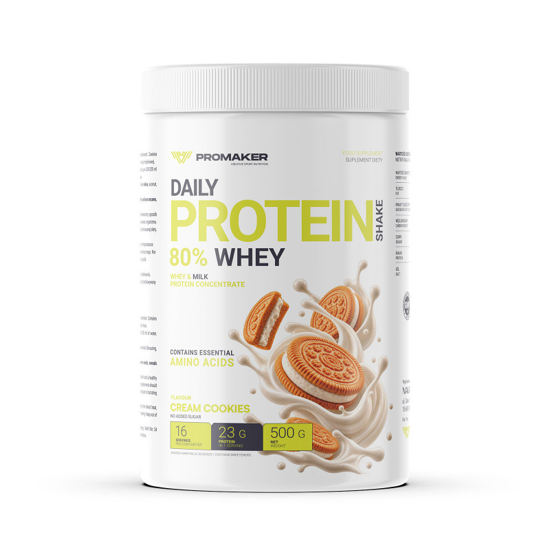 PROMAKER Daily Protein 500g - białko serwatkowe i białko mleka