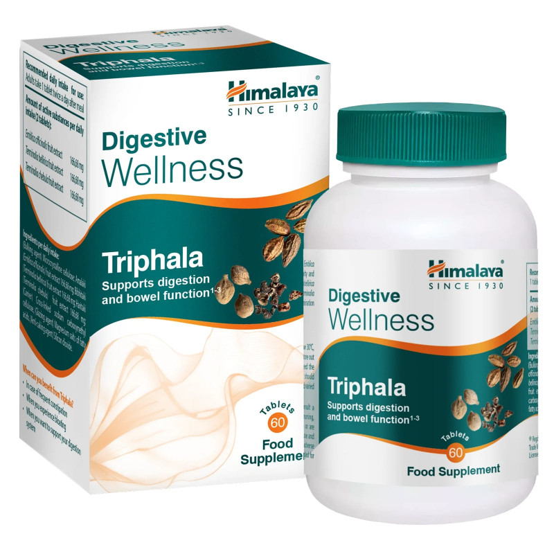 Himalaya Triphala 60 tabs - wsparcie trawienia