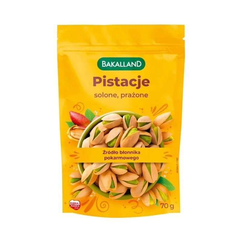 Bakalland Pistacje Prażone w Piecu 70g