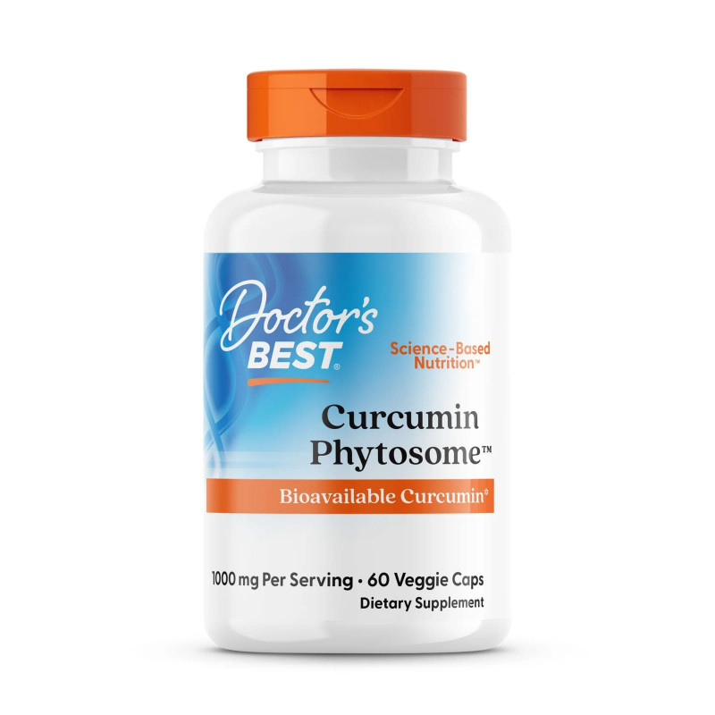 Doctor's Best Curcumin Phytosome Meriva 500mg 60vkaps - Kurkuma