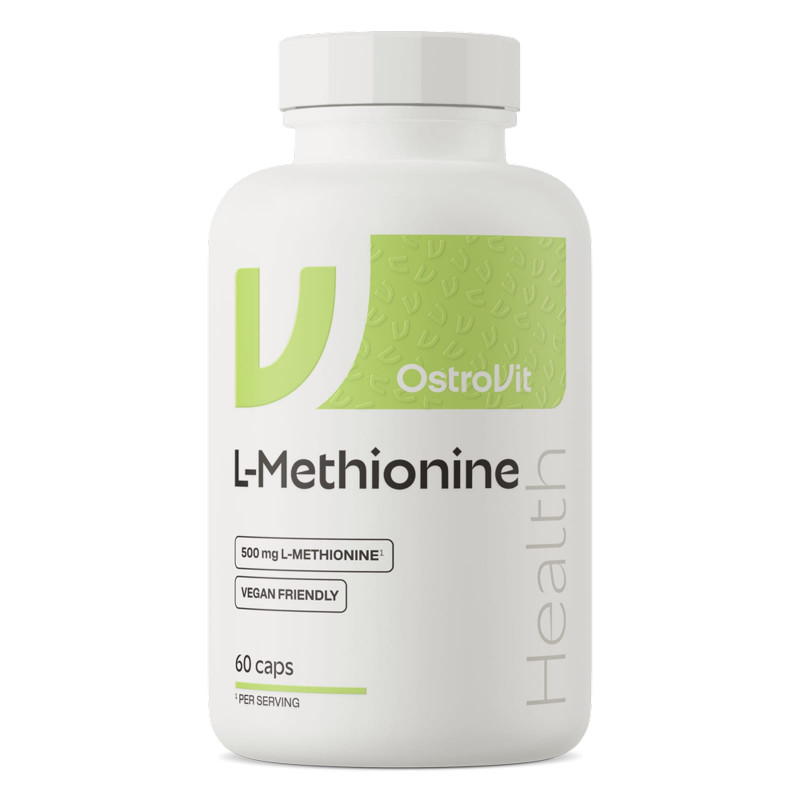 OstroVit L-Methionine 60 caps - aminokwas siarkowy