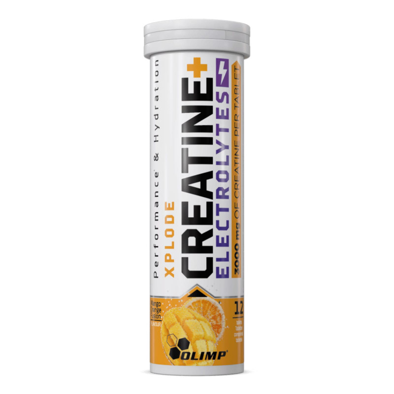 Olimp Creatine + Electrol Xplode 12 Tab - kreatyna z elektrolitami